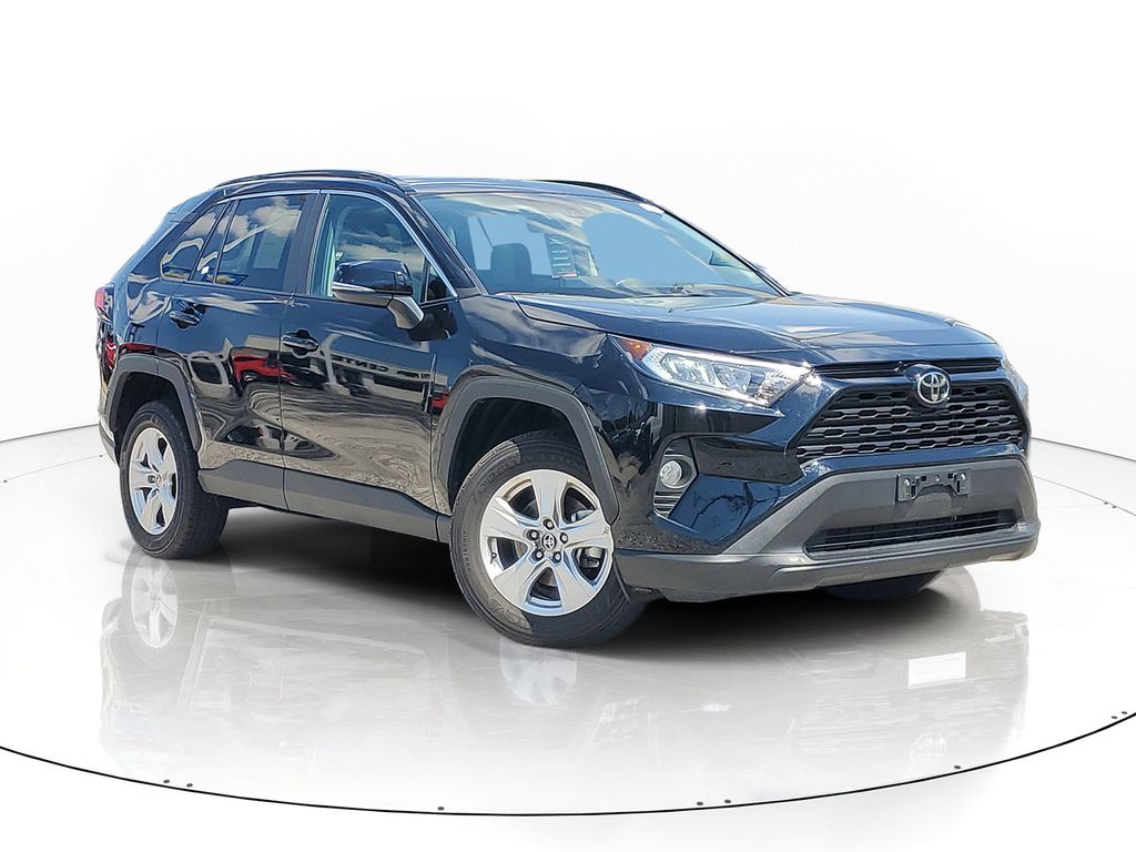 Midnight Black Metallic 2021 Toyota RAV4 XLE AWD SUV / Crossover All-Wheel Drive 8-Speed Automatic