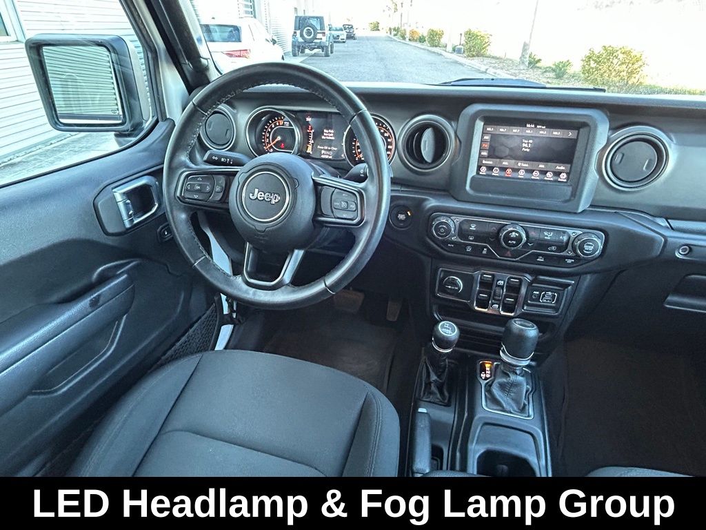 Used 2022 White Jeep Unlimited Sport S image 7