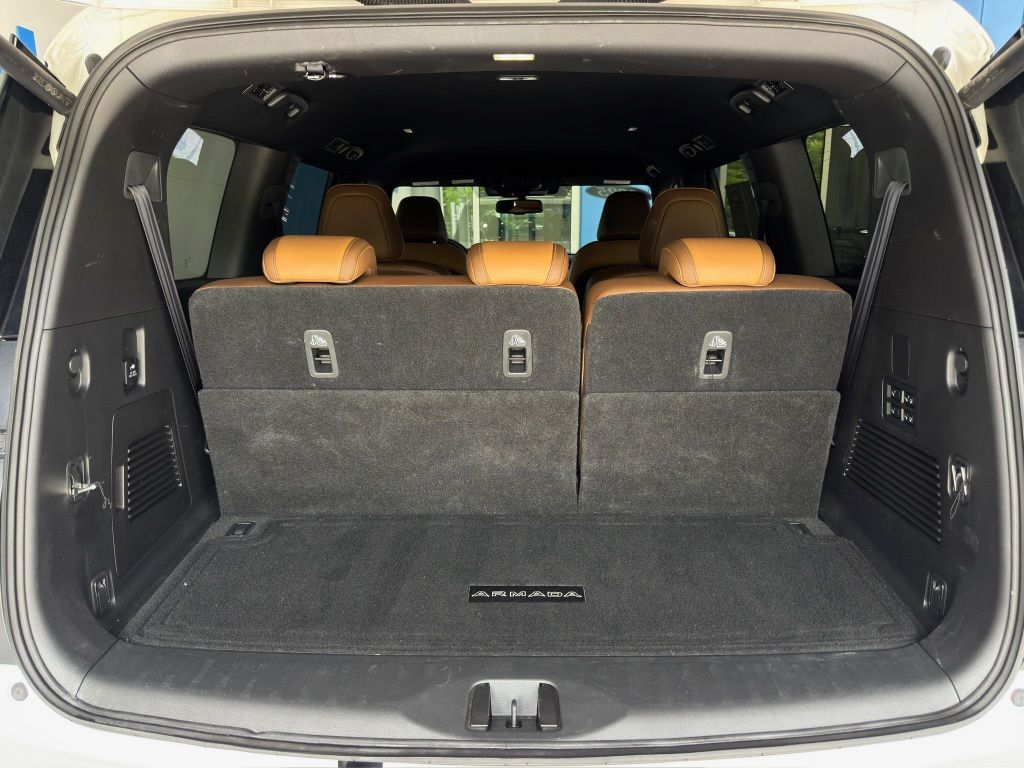 2025 Nissan Armada SL White at Central Houston Nissan