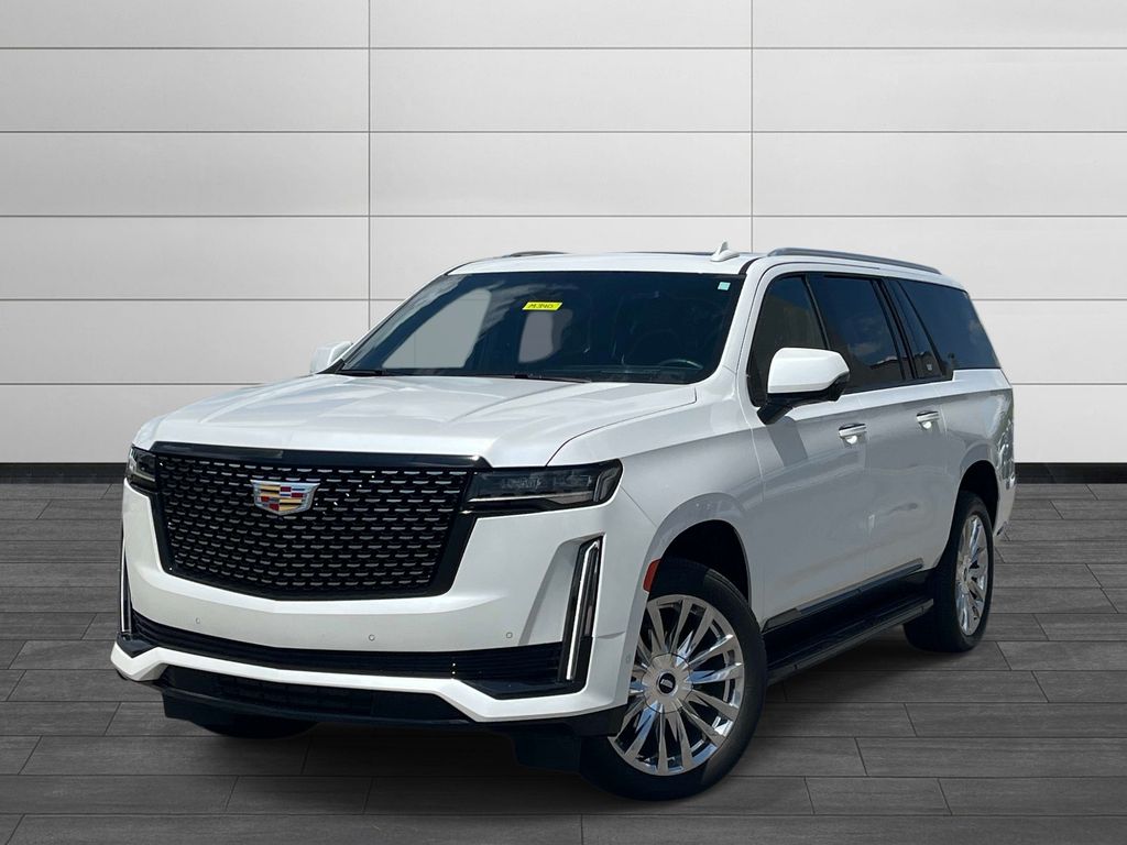 Crystal White 2024 Cadillac Escalade ESV SUV / Crossover Four-Wheel Drive Automatic