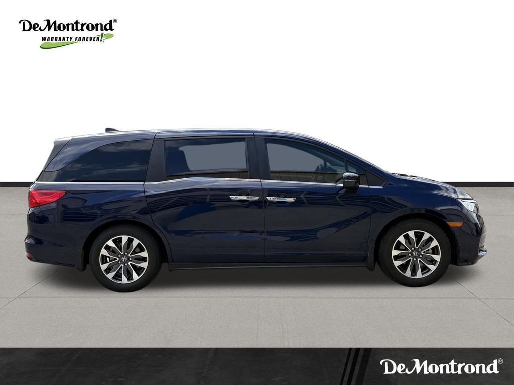 Used 2021 Blue Honda EX-L image 4
