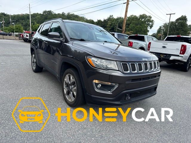 Gray (Granite Crystal Metallic Clearcoat) 2021 Jeep Compass SUV / Crossover Four-Wheel Drive 9-Speed Automatic