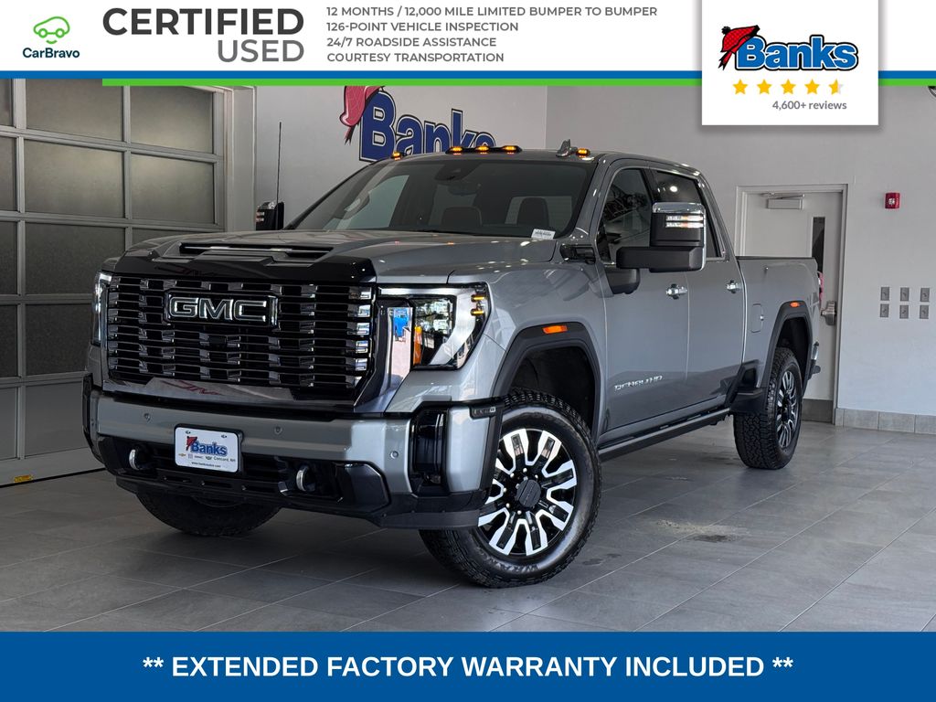 Sterling Metallic 2025 GMC Sierra 3500HD Pickup Truck Four-Wheel Drive Automatic