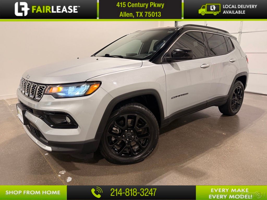 Silver Zynith Metallic Clearcoat 2025 Jeep Compass SUV / Crossover Four-Wheel Drive 8-Speed Automatic