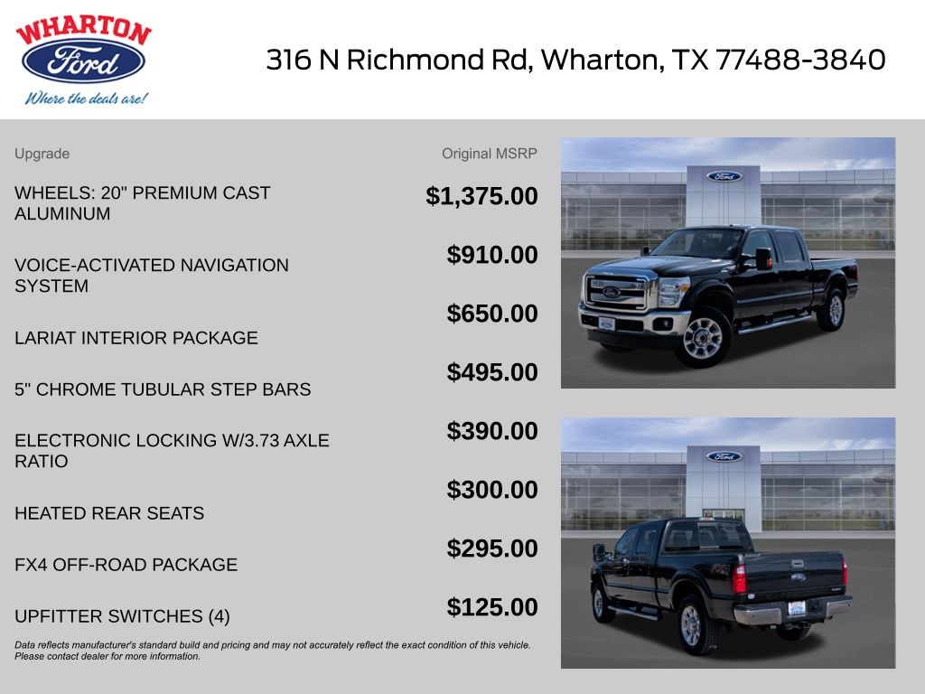 2015 Ford F-250SD Lariat - 1