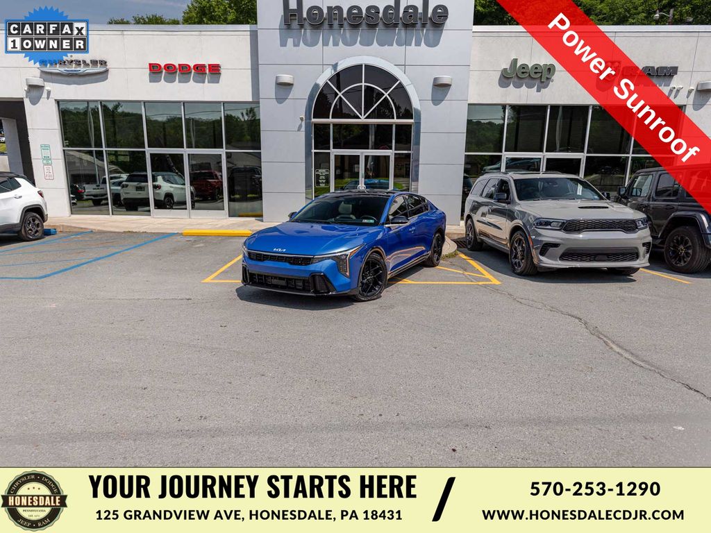 Wave Blue 2025 Kia K4 Sedan Front-Wheel Drive 8-Speed Automatic