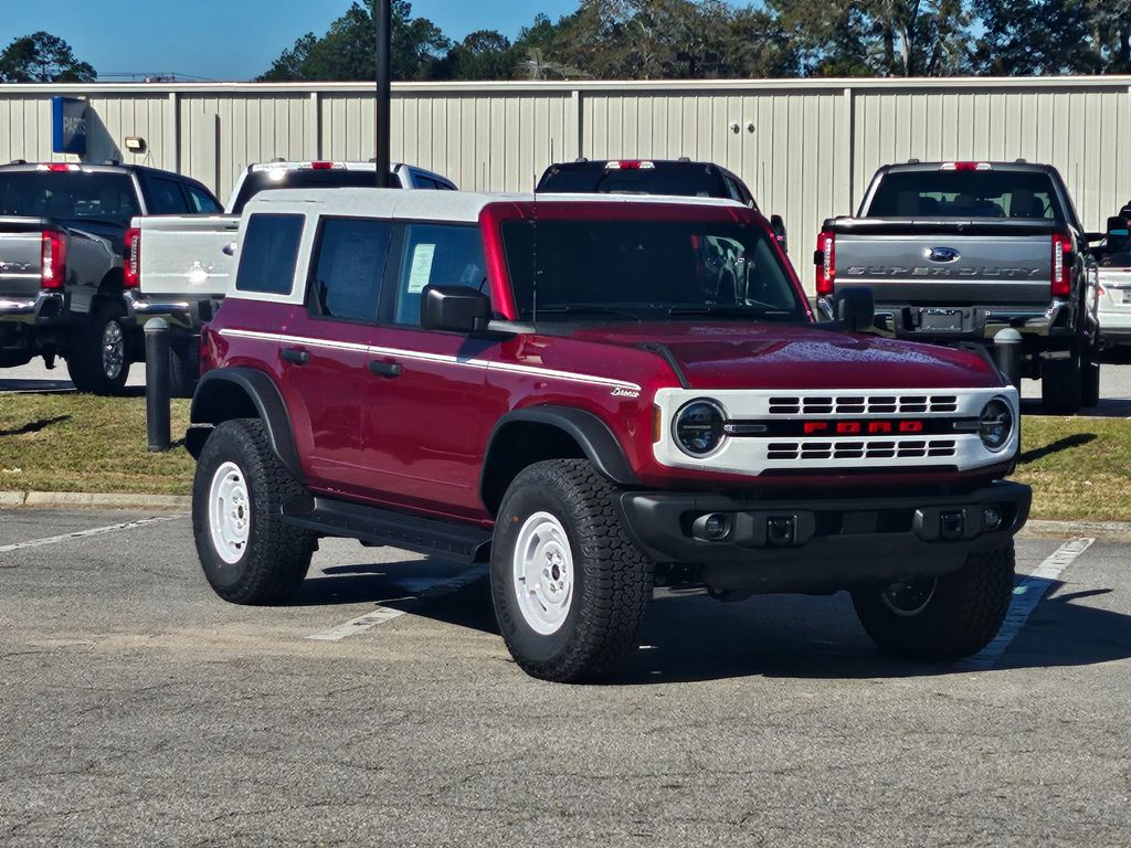 2025 Ford Bronco Heritage Edition Red at Walterboro Ford