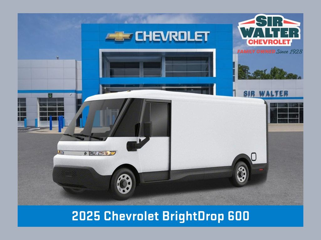 Oyster White 2025 Chevrolet BrightDrop 1-Speed Automatic