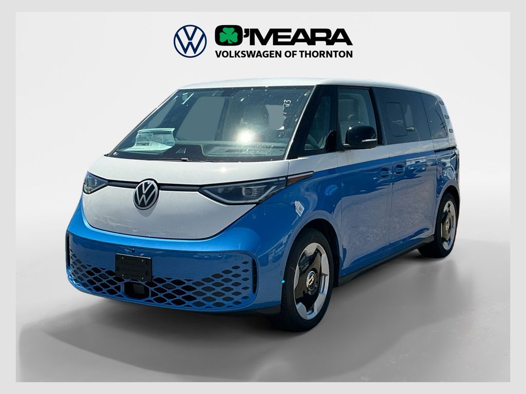 Cabana Blue 2025 Volkswagen ID.Buzz Pro S Plus 4Motion Minivan All-Wheel Drive Automatic