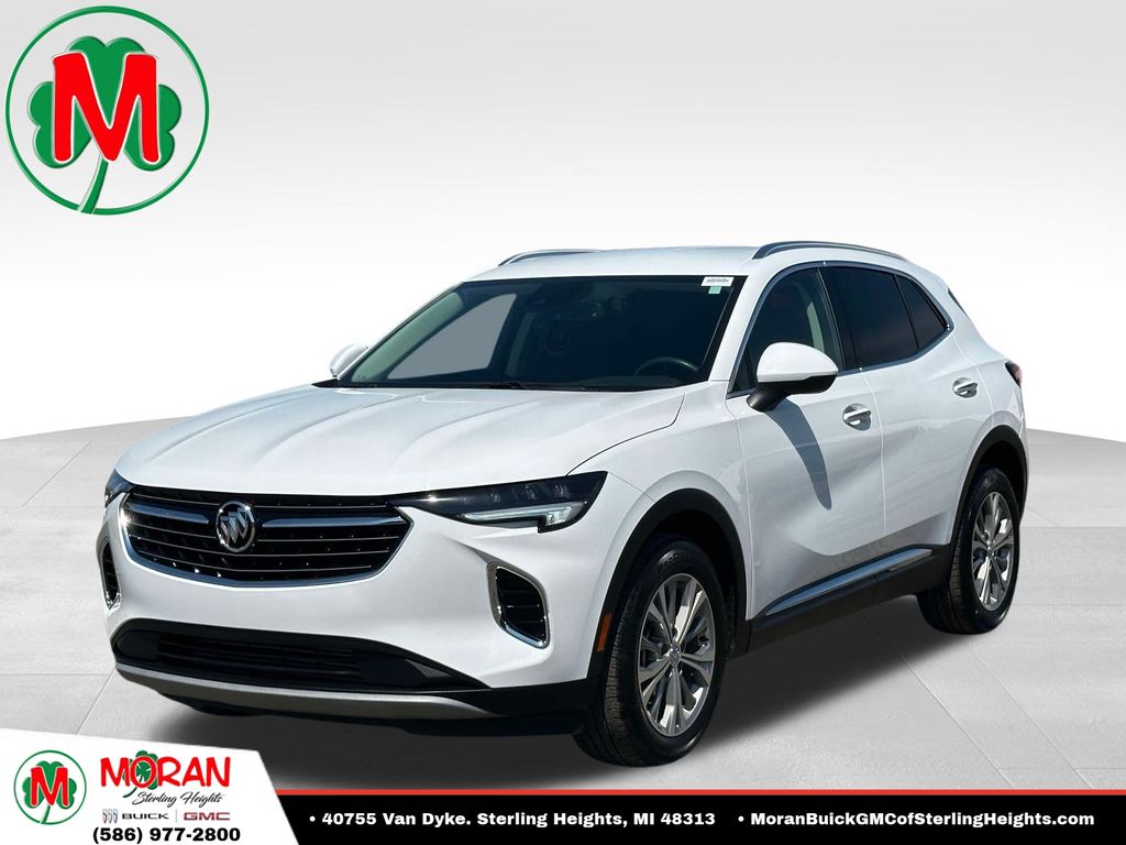 Summit White 2023 Buick Envision SUV / Crossover All-Wheel Drive 9-Speed Automatic