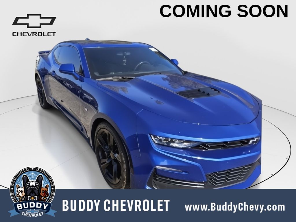 Blue Metallic 2023 Chevrolet Camaro Coupe Rear-Wheel Drive Automatic