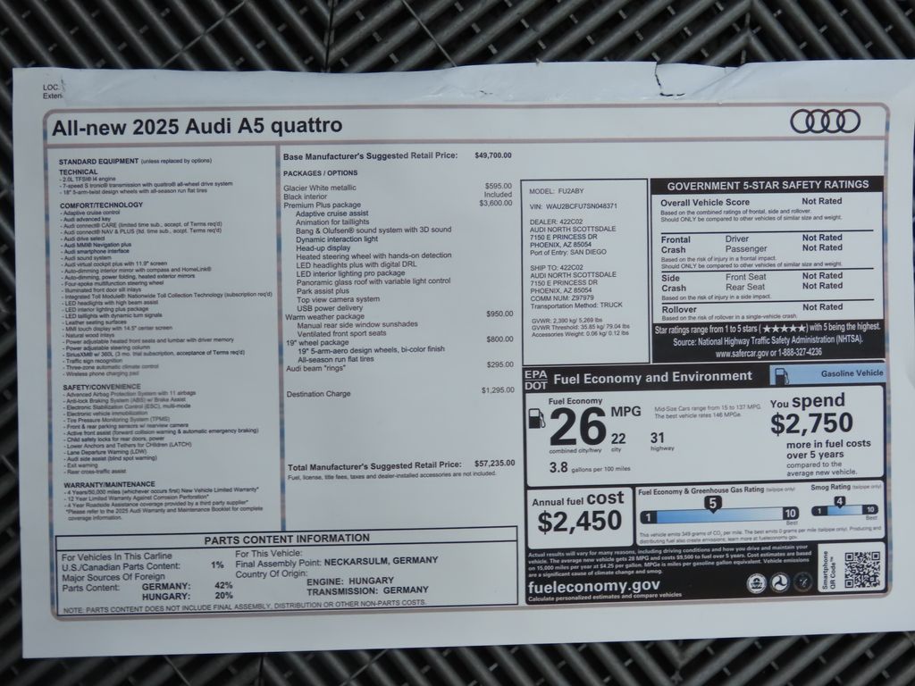 Thumbnail: 2025 Audi A5 - 9