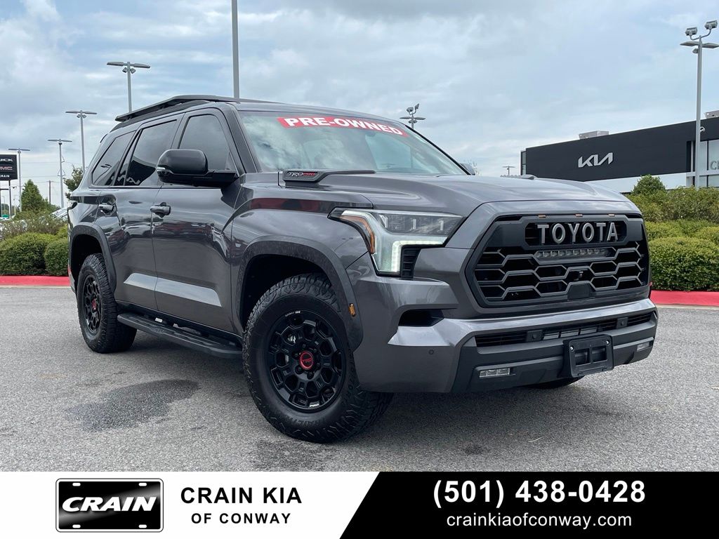 Magnetic Gray Metallic 2025 Toyota Sequoia SUV / Crossover Four-Wheel Drive Automatic