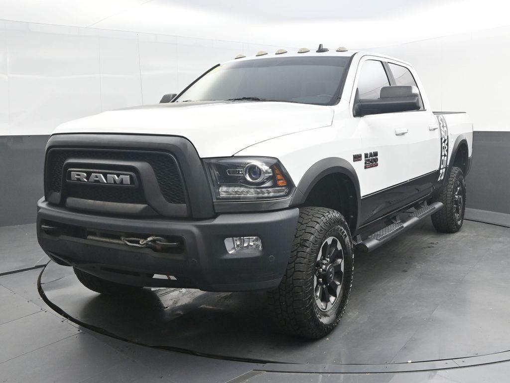 Bright White Clearcoat 2018 RAM 2500 Pickup Truck Four-Wheel Drive 6-Speed Automatic