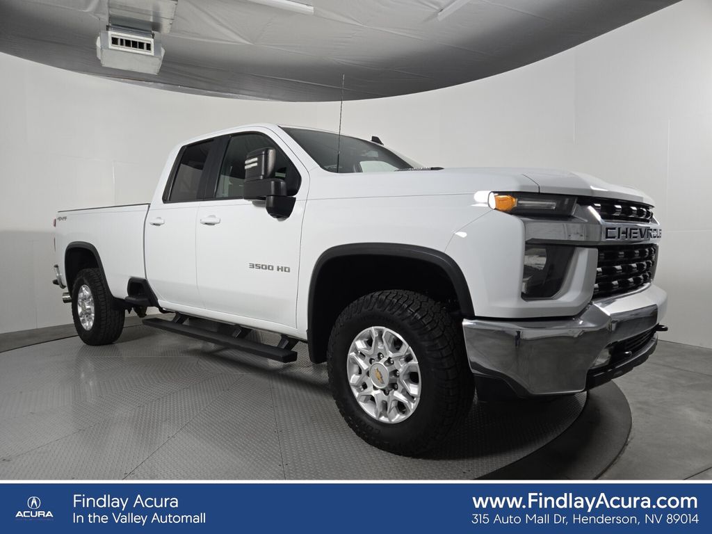 Summit White 2022 Chevrolet Silverado 3500HD Pickup Truck Four-Wheel Drive Automatic