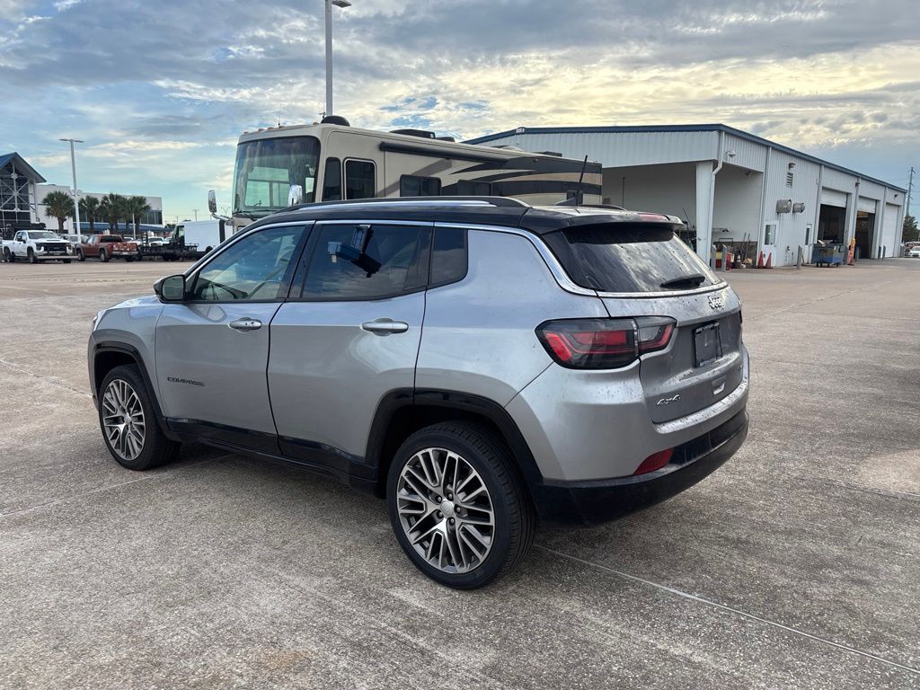 2022 Jeep Compass Limited Silver at DeMontrond Auto Country