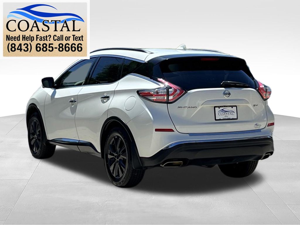 2017 Nissan Murano SV White at Coastal Chevrolet Cadillac