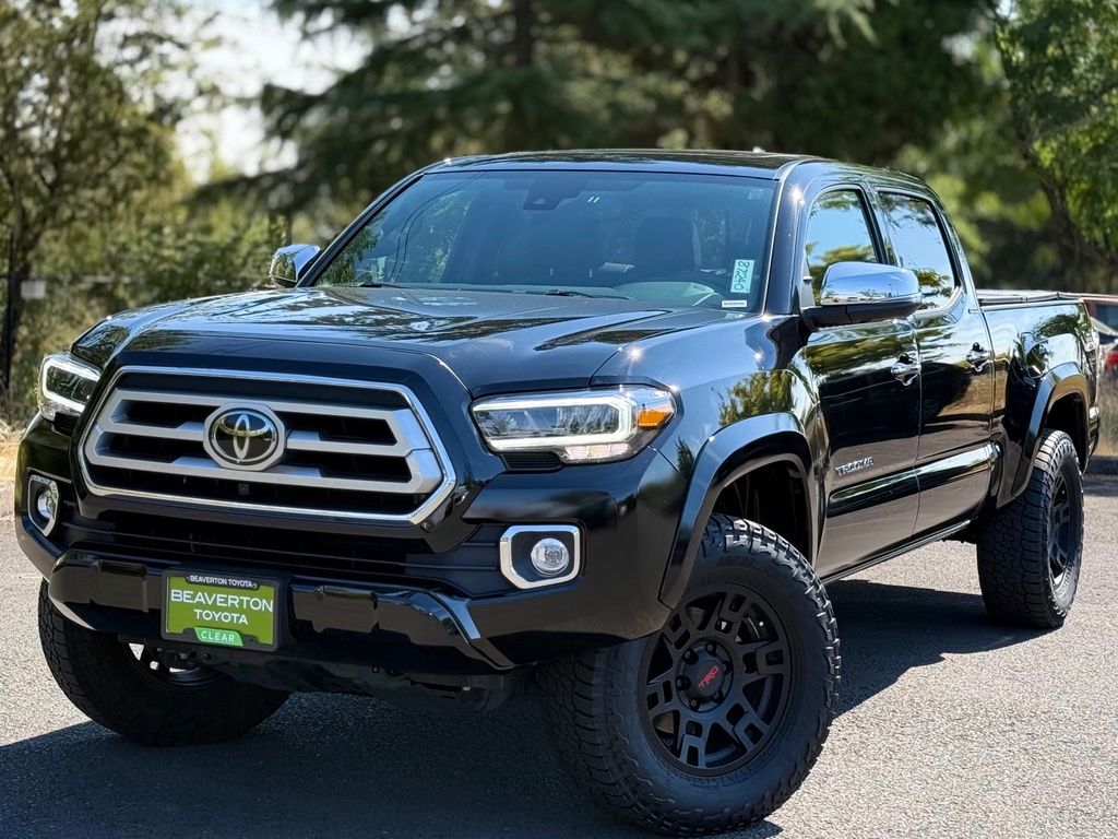 Black 2023 Toyota Tacoma Pickup Truck Four-Wheel Drive 6-Speed Automatic
