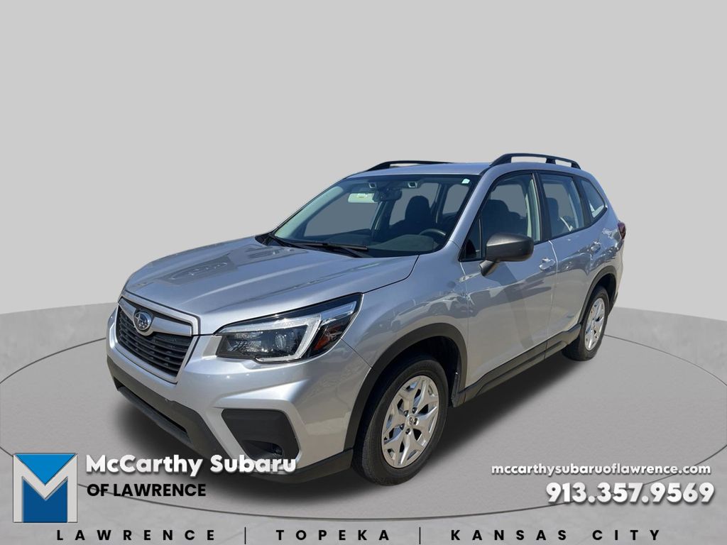 Ice Silver Metallic 2021 Subaru Forester SUV / Crossover All-Wheel Drive Continuously Variable Transmission