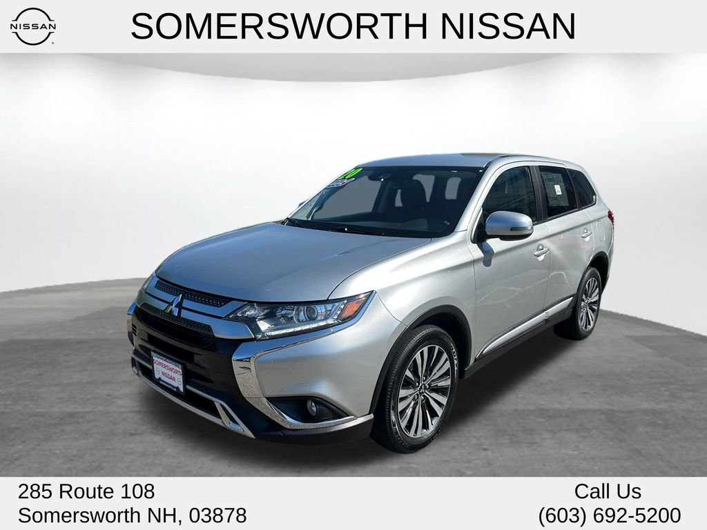Silver 2020 Mitsubishi Outlander SUV / Crossover  Continuously Variable Transmission