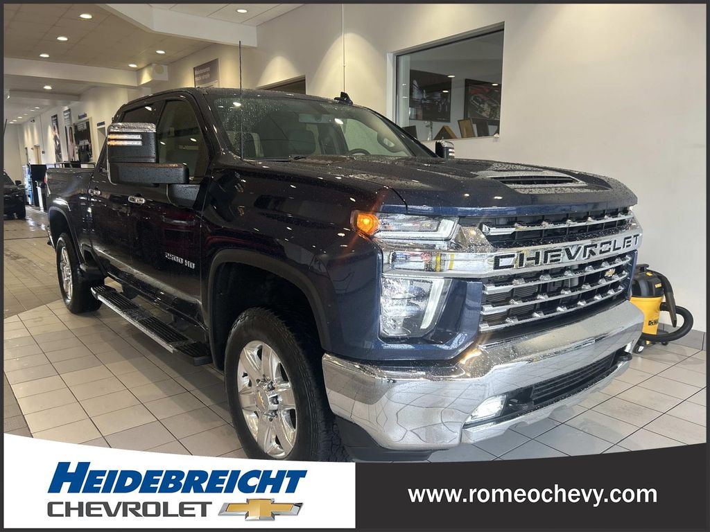 Northsky Blue Metallic 2023 Chevrolet Silverado 2500HD LTZ Crew Cab 4WD Pickup Truck Four-Wheel Drive 6-Speed Automatic