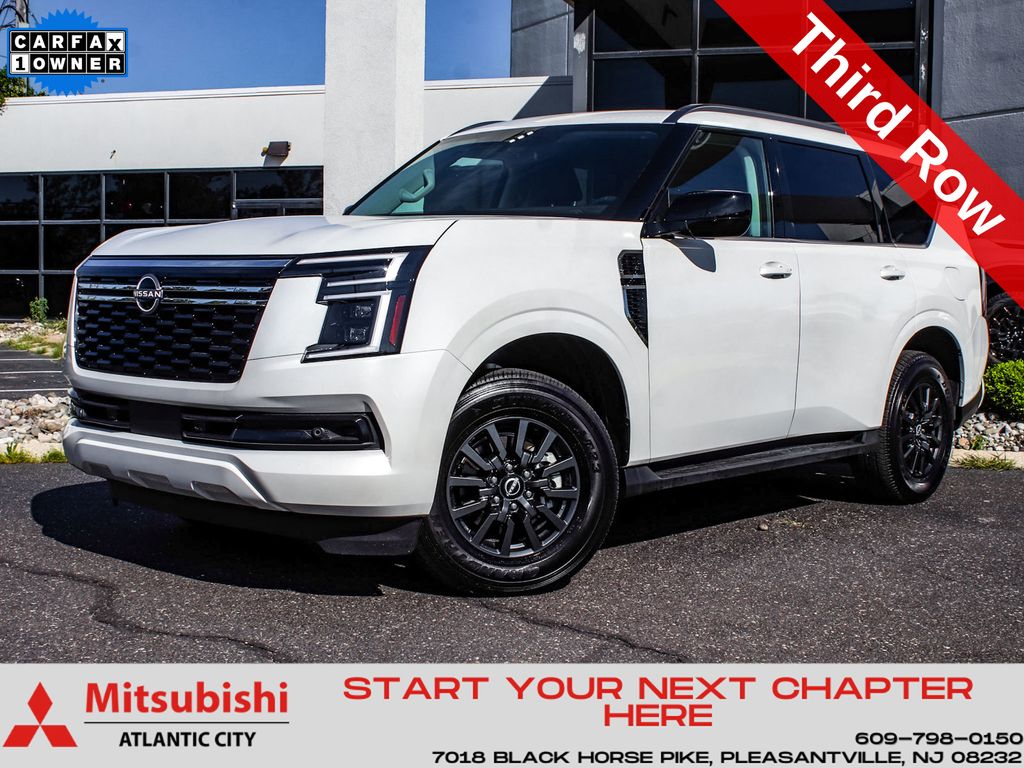 Aspen White Tricoat 2026 Nissan Armada SUV / Crossover Four-Wheel Drive 9-Speed Automatic