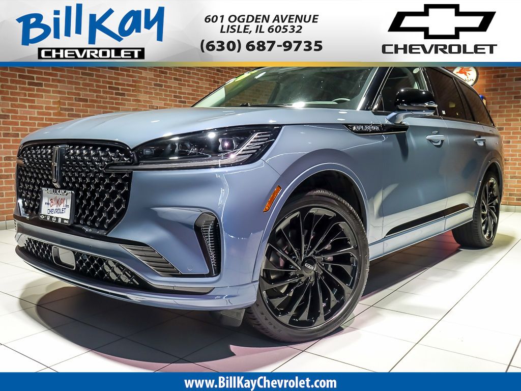 Blue Metallic 2026 Lincoln Aviator SUV / Crossover All-Wheel Drive Automatic