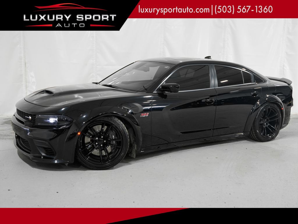 Pitch Black Clearcoat 2023 Dodge Charger Sedan Rear-Wheel Drive 8-Speed Automatic