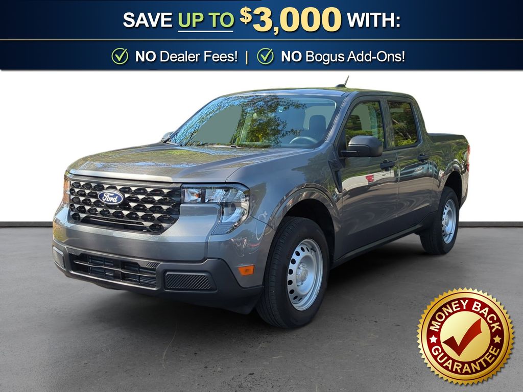 Gray Metallic 2025 Ford Maverick XL SuperCrew AWD Pickup Truck All-Wheel Drive 8-Speed Automatic