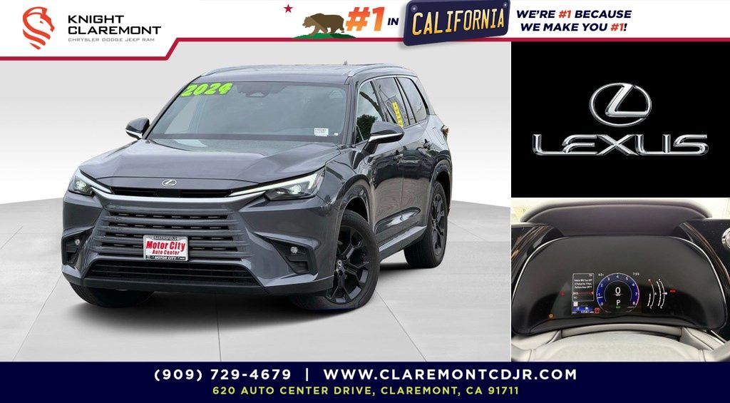 Cloudburst Gray 2024 Lexus TX 350 FWD SUV / Crossover Front-Wheel Drive 8-Speed Automatic