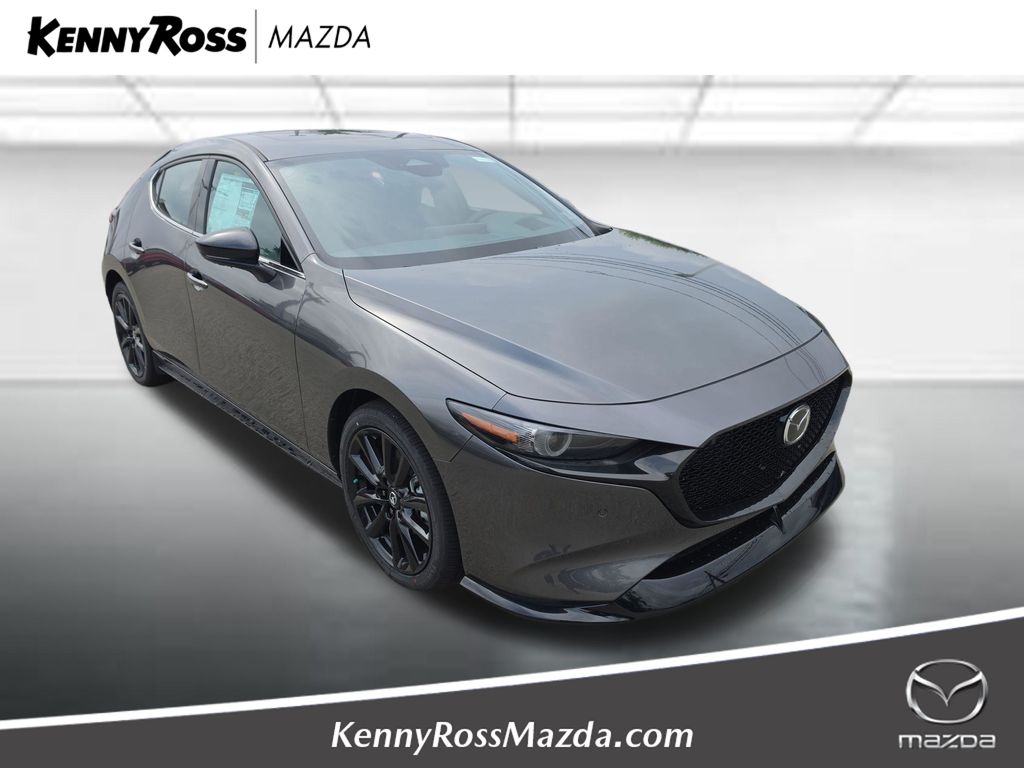 Machine Gray Metallic 2026 Mazda MAZDA3 Hatchback All-Wheel Drive 6-Speed Automatic