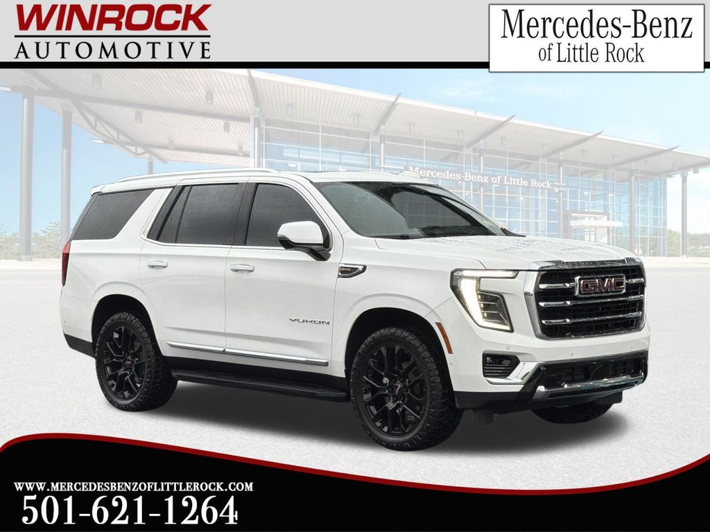 Summit White 2025 GMC Yukon SUV / Crossover Four-Wheel Drive 