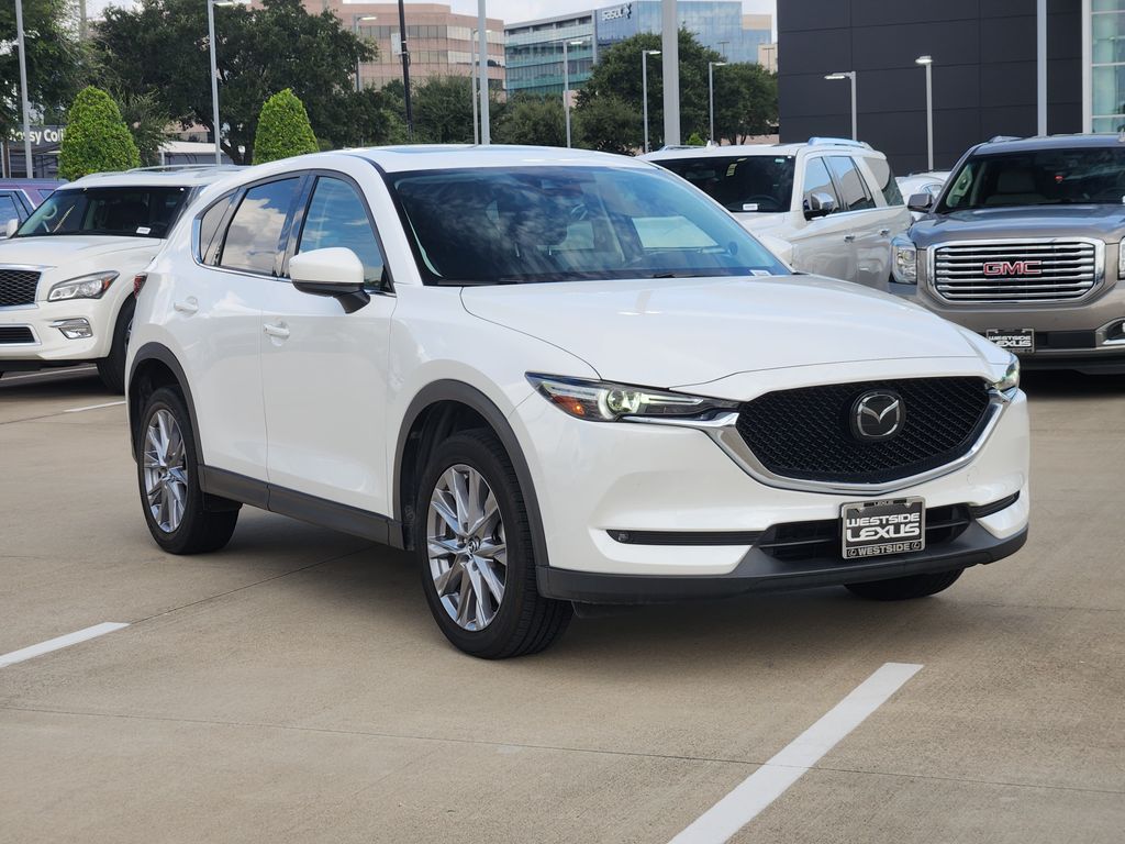 2021 Mazda CX-5 Grand Touring White at DeMontrond Mazda