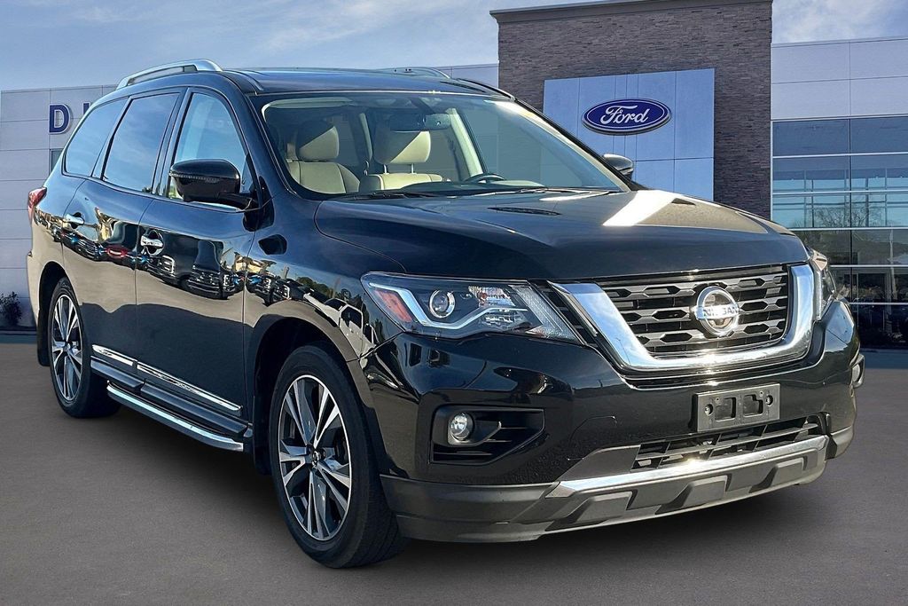 Gray (Magnetic Black Pearl) 2019 Nissan Pathfinder SUV / Crossover Four-Wheel Drive Continuously Variable Transmission