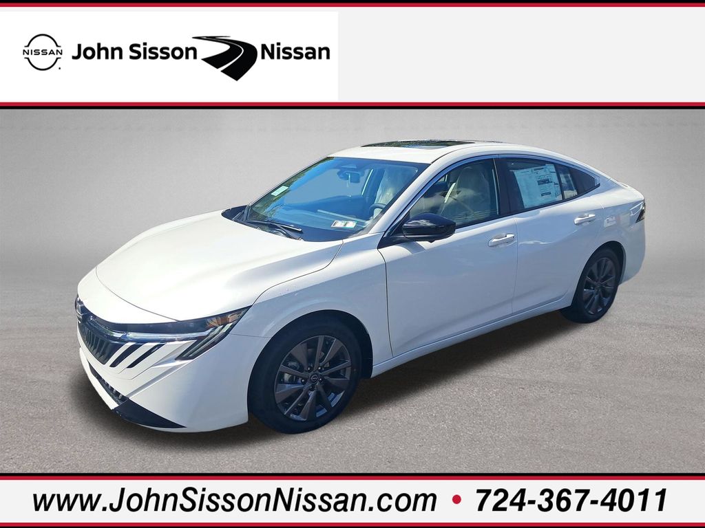 2026 Nissan Sentra SL White at Bob Ruth Ford