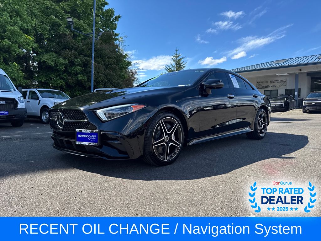Obsidian Black Metallic 2023 Mercedes-Benz CLS Coupe All-Wheel Drive 9-Speed Automatic