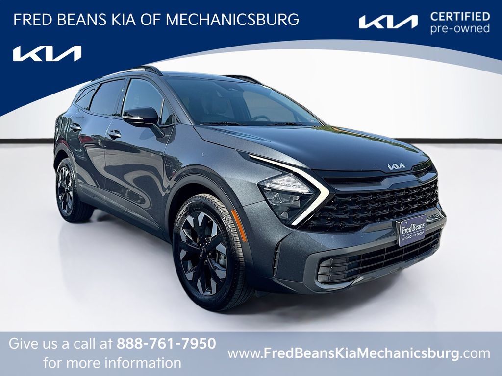 Gravity Gray 2023 Kia Sportage SUV / Crossover All-Wheel Drive 8-Speed Automatic