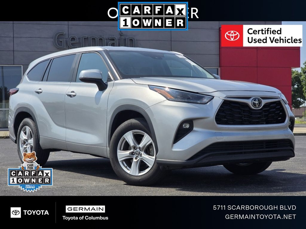 Celestial Silver Metallic 2025 Toyota Highlander SUV / Crossover Front-Wheel Drive 8-Speed Automatic