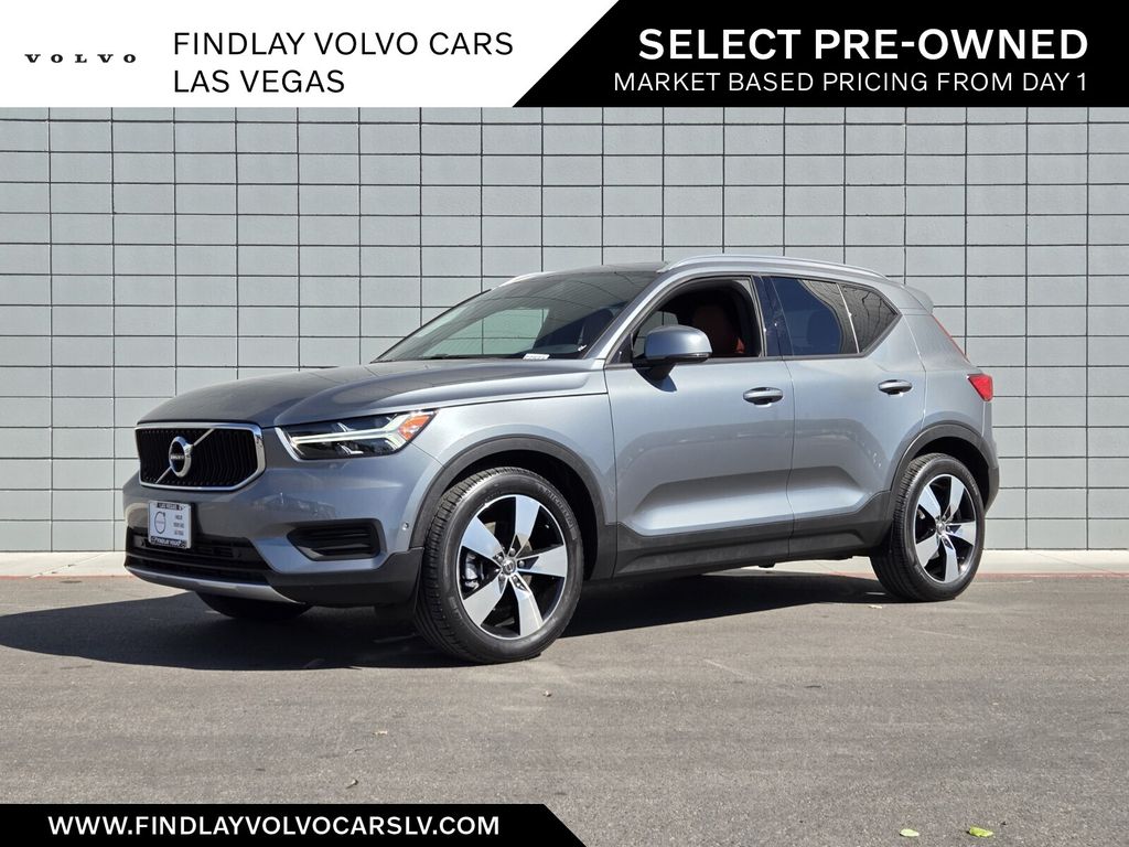 Gray Metallic 2019 Volvo XC40 T5 Momentum AWD SUV / Crossover All-Wheel Drive Automatic