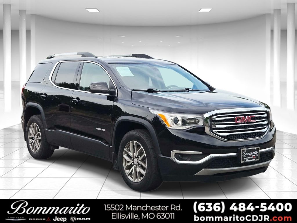 Black (Ebony Twilight Metallic) 2018 GMC Acadia SUV / Crossover Four-Wheel Drive 6-Speed Automatic