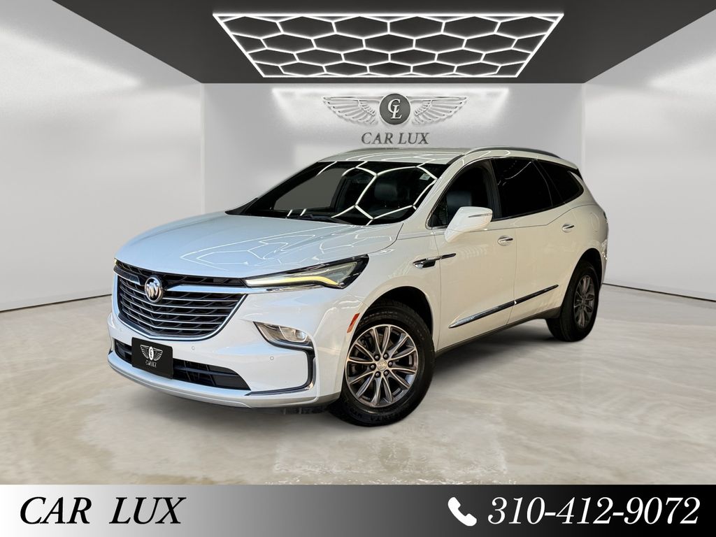 Summit White 2022 Buick Enclave Essence AWD SUV / Crossover Four-Wheel Drive 9-Speed Automatic