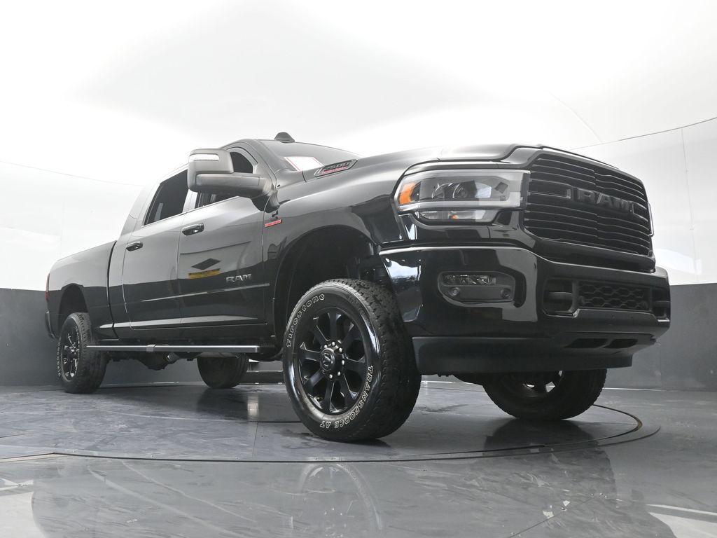 Used 2024 Diamond Black Crystal Pearlcoat Ram Laramie image 66