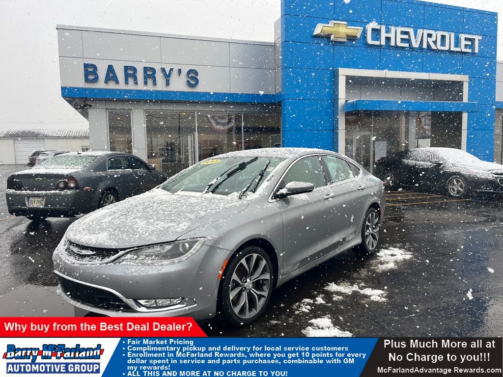 2015 Chrysler 200 C Sedan FWD