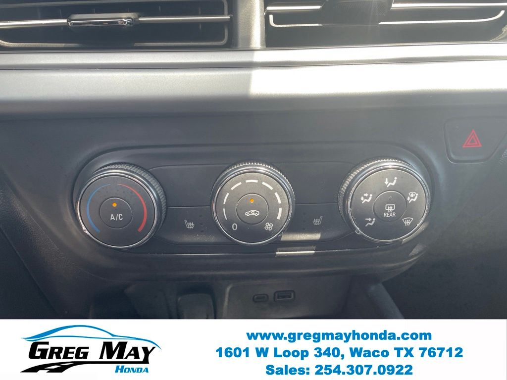 2025 Chevrolet Trax LS Red at Greg May Honda