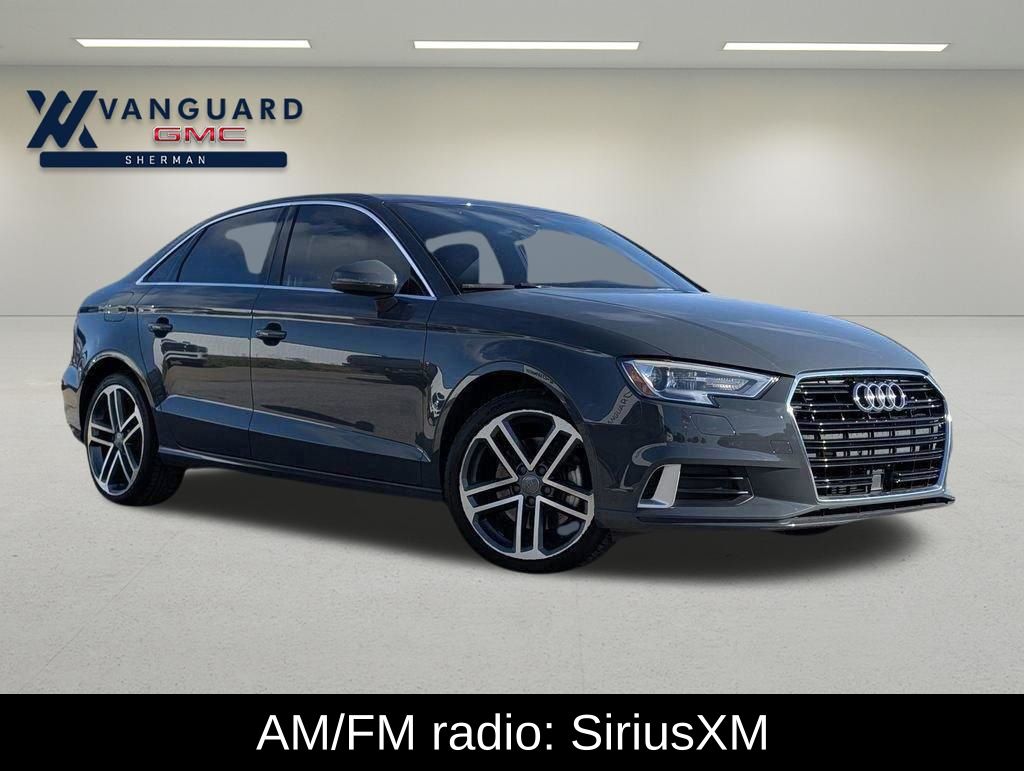 Gray 2019 Audi A3 Premium 40 TFSI Sedan FWD Sedan Front-Wheel Drive 7-Speed Automatic