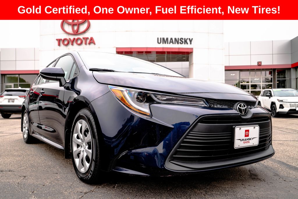 Blueprint 2023 Toyota Corolla Sedan Front-Wheel Drive Continuously Variable Transmission