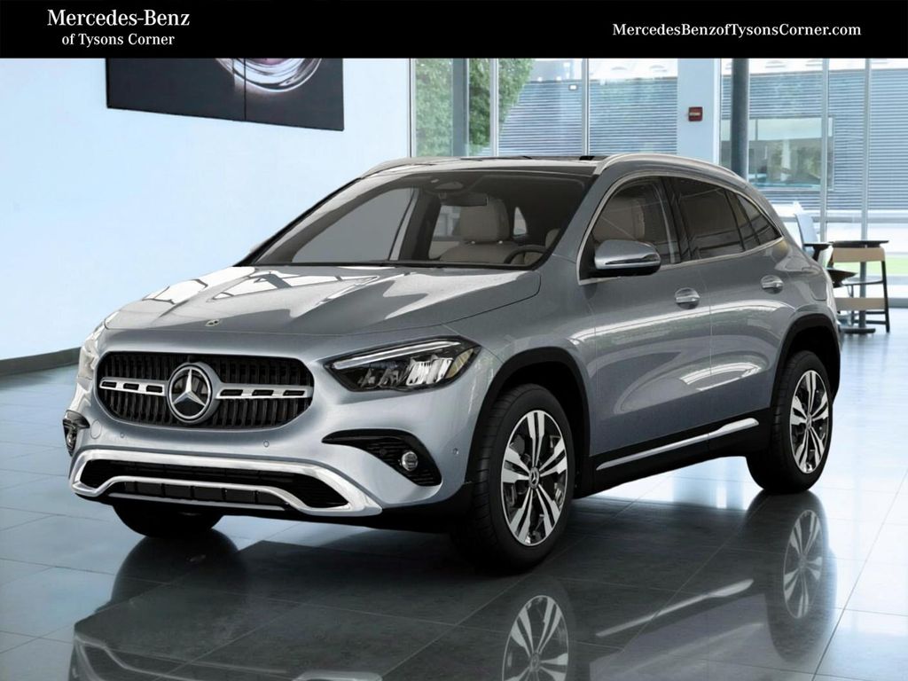 Cirrus Silver Metallic 2026 Mercedes-Benz GLA SUV / Crossover All-Wheel Drive 8-Speed Dual Clutch