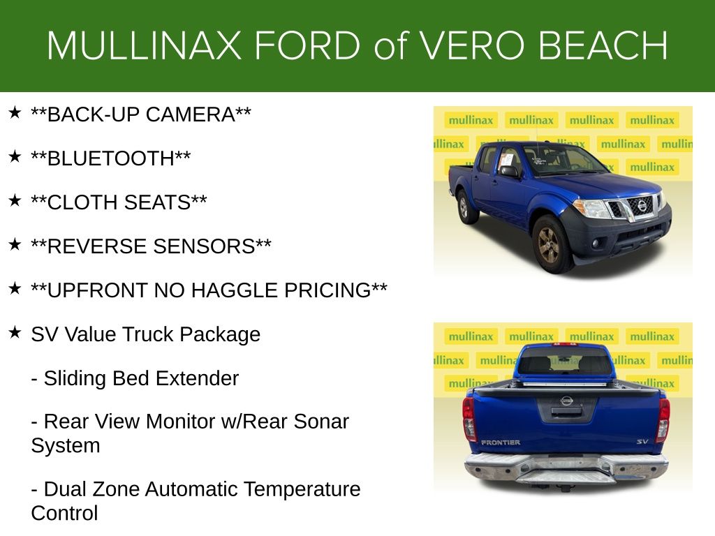 Used 2013 Blue Nissan SV image 5