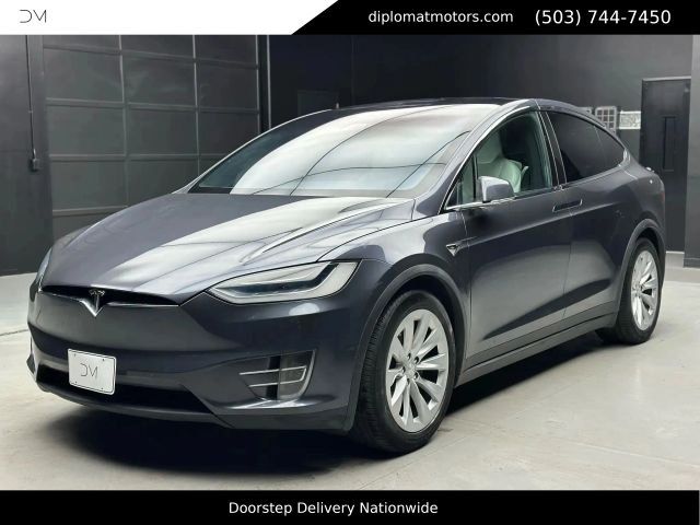 Gray 2017 Tesla Model X SUV / Crossover All-Wheel Drive 1-Speed Automatic