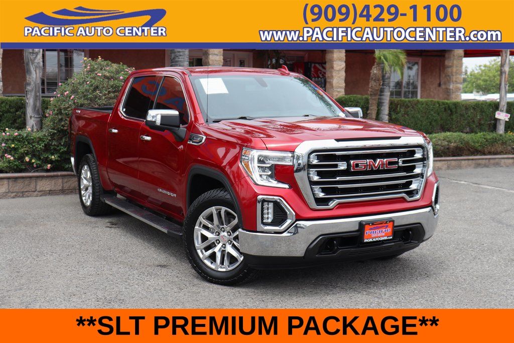 Cayenne Red Tintcoat 2021 GMC Sierra 1500 Pickup Truck Four-Wheel Drive Automatic